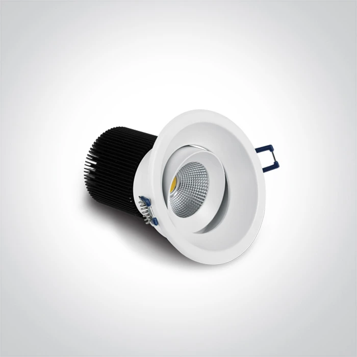 12W LED įleidžiamas pakreipiamas šviestuvas, baltas, 3000K, 11112TA/W/W