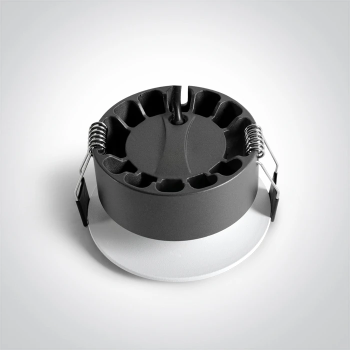 12W LED įleidžiamas šviestuvas, baltas, 3000/3500/4000K, 10112DX/W/V