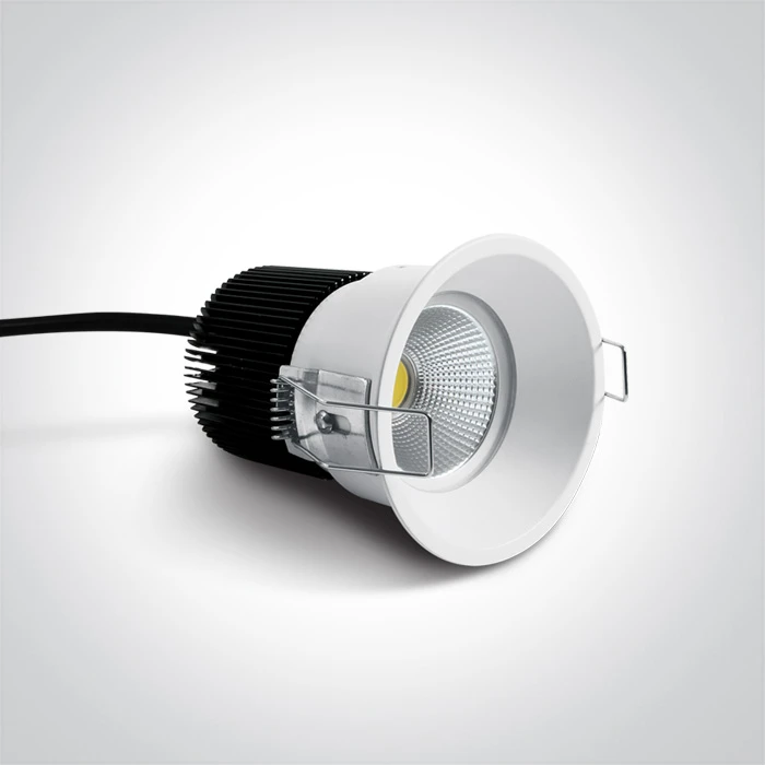 12W LED įleidžiamas šviestuvas, baltas, 2700K, 10112TP/W/EW