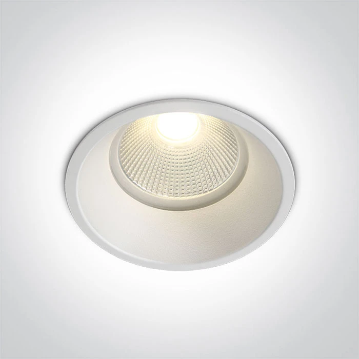12W LED įleidžiamas šviestuvas, baltas, 2700K, 10112TP/W/EW