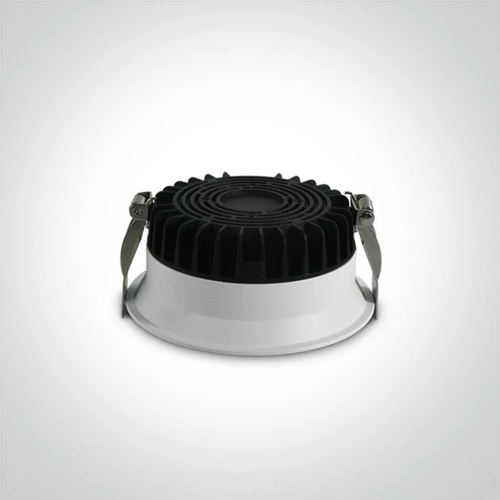 12W LED įleidžiamas šviestuvas, baltas, 3000/4000/5000K, 10109D/W/V