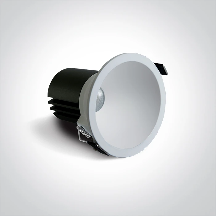 12W LED įleidžiamas šviestuvas, baltas, 3000/4000/5000K, 50°, 10112D/W/V