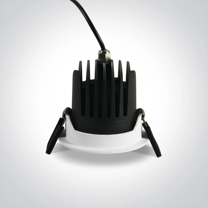 12W LED įleidžiamas šviestuvas, baltas, 3000K, IP65, 10110P/W/W