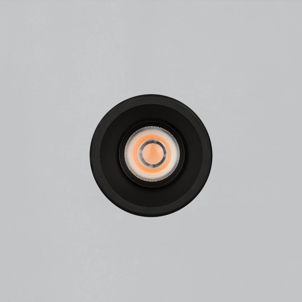 12W LED įleidžiamas šviestuvas MOVE, juodas, 2700/3000K, dimeriuojamas, IP44, E3984170NDT