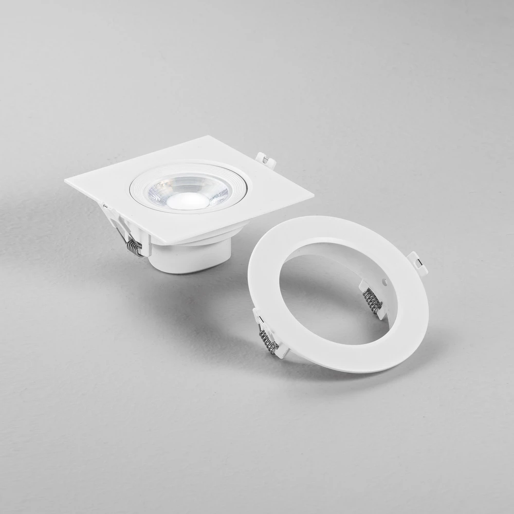 12W LED įleidžiamas šviestuvas SNIPER, baltas, CCT