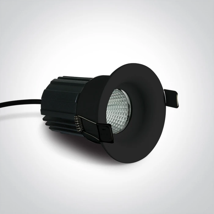 12W LED įleidžiamas vidaus/lauko šviestuvas, juodas, 3000K, dimeriuojamas, IP65, 10112C/B/W