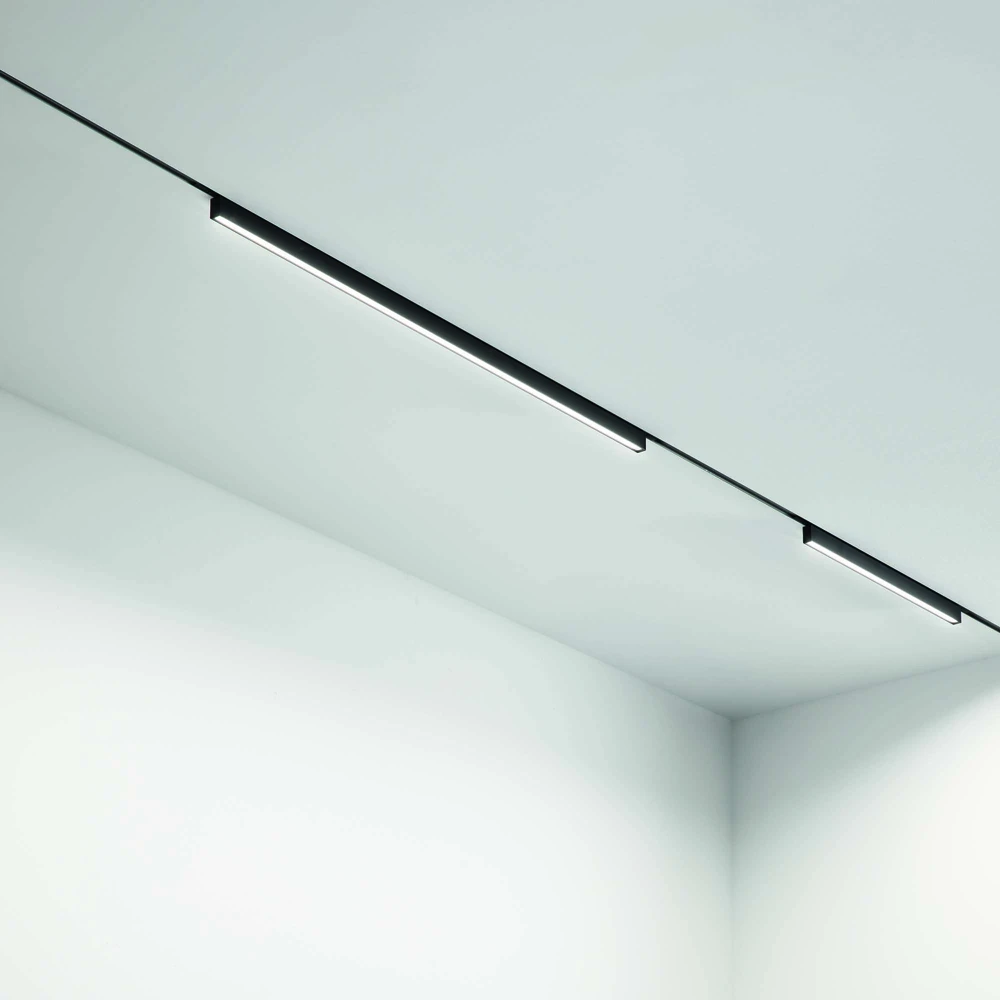 12W LED linijinės sistemos šviestuvas DEVA, juodas, 3000K, 332833