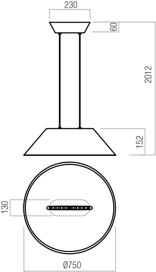 12W LED pakabinamas šviestuvas AKIRA, žalios/juodos sp., 2700K, 01-4101