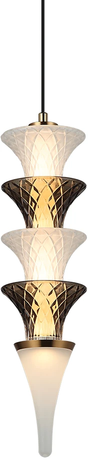 12W LED pakabinamas šviestuvas VENERA, bronzos/juodos/baltos/rudos sp., 3000K, 4327100