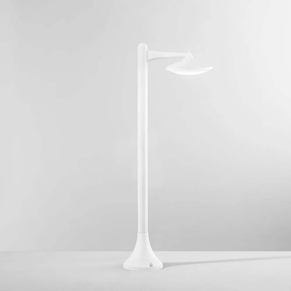 12W LED pastatomas lauko šviestuvas ALYSON, baltas, IP44