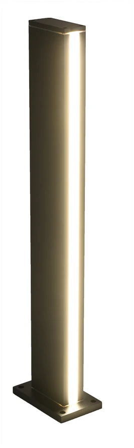 12W LED pastatomas lauko šviestuvas GRADO 4K, juodas, 4000K