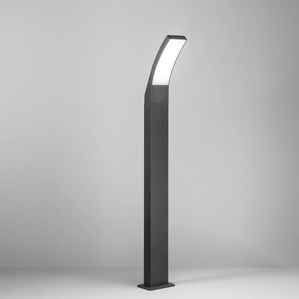 12W LED pastatomas lauko šviestuvas SAIL, antracito sp., CCT, IP65