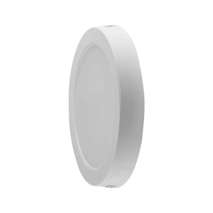 V-tac 12W LED paviršinė panelė, balta, 6500K