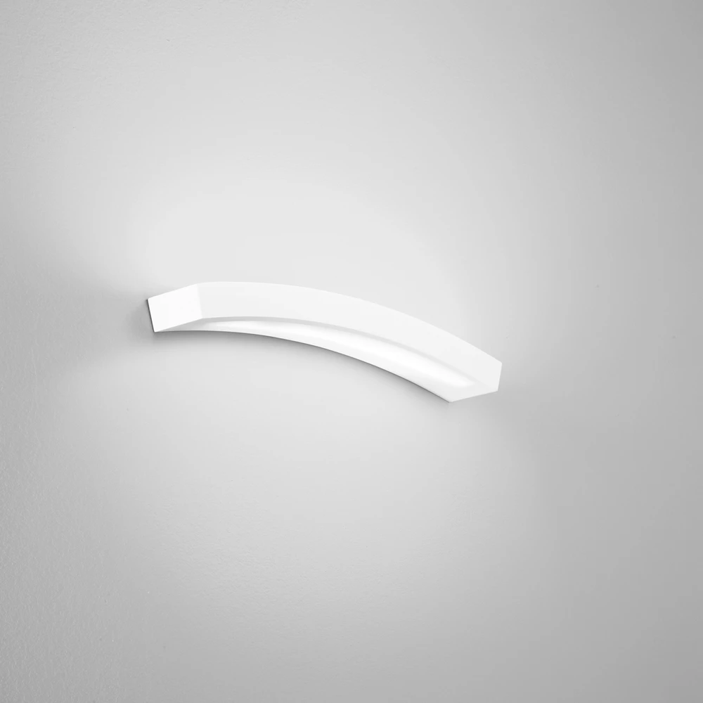 12W LED sieninis šviestuvas ALOHA, baltas, CCT