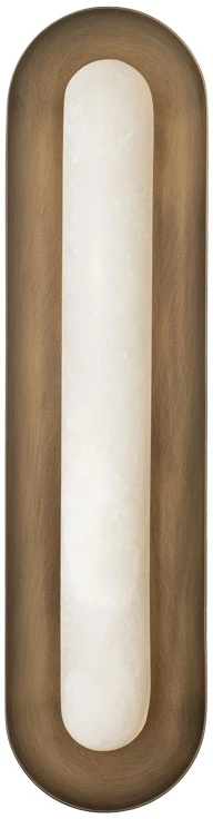 12W LED sieninis šviestuvas, bronzos/marmuro sp., 3000K, 2652