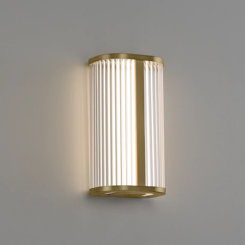 12W LED sieninis šviestuvas DIVA, sendinto aukso sp., 2700/3000K, IP44, A3990072O