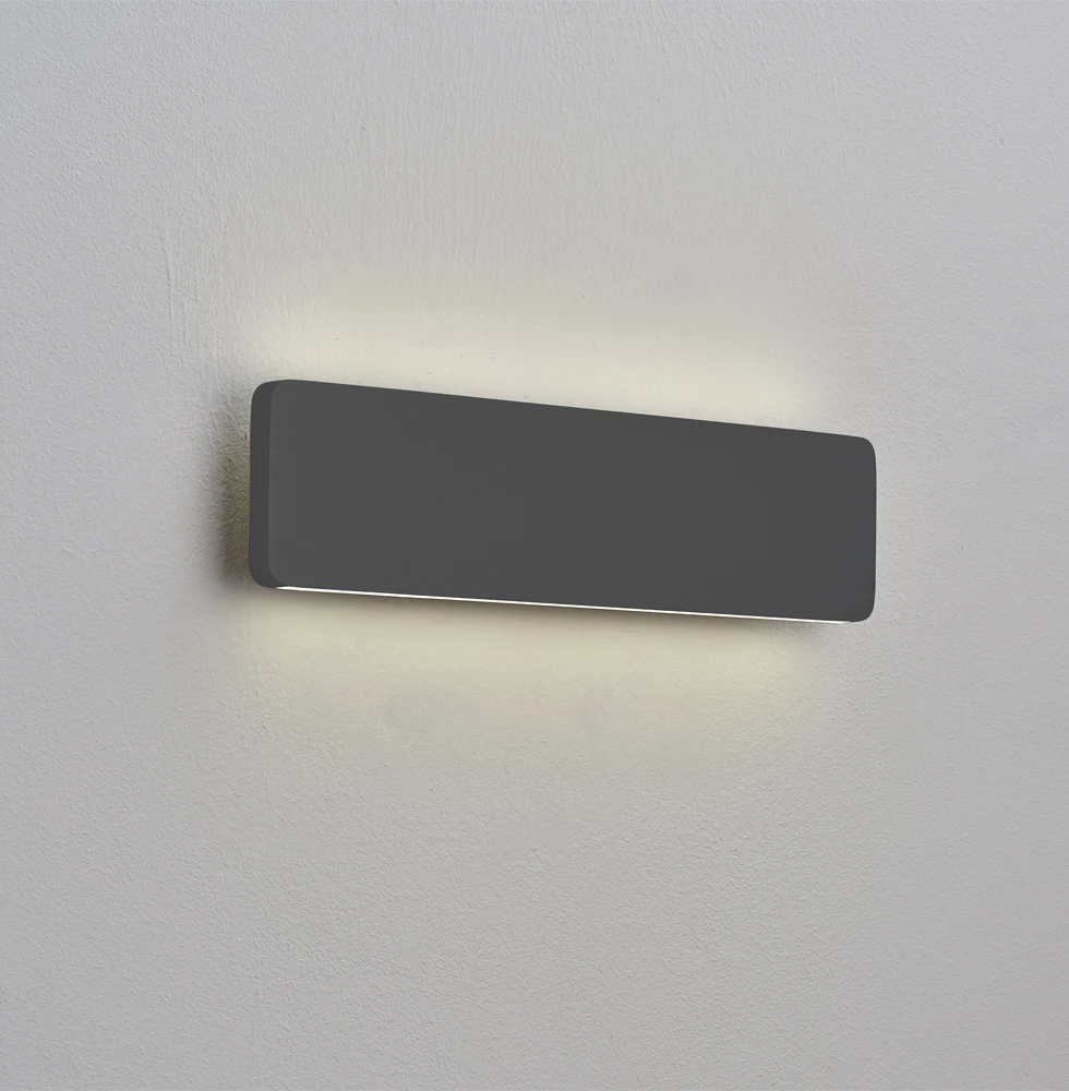 12W LED sieninis šviestuvas KELDA, juodas, 3000/4000K, 4353200
