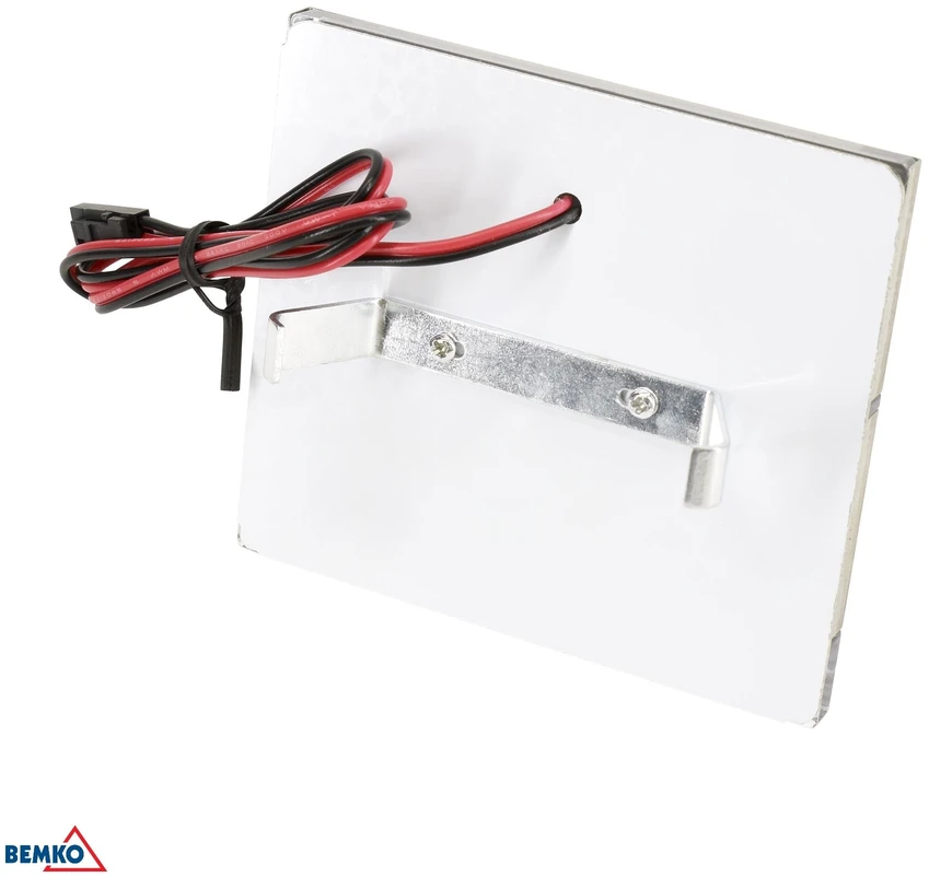 Bemko 1,2W LED sieninis šviestuvas laiptų apšvietimui STEPPER, plieno sp., 3000K