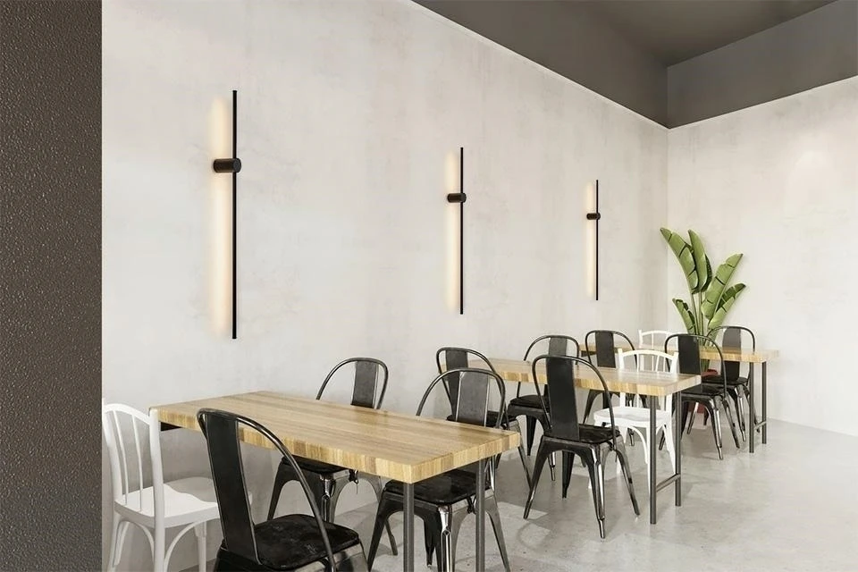 12W LED sieninis šviestuvas OMBRE 100, juodas, 3000K