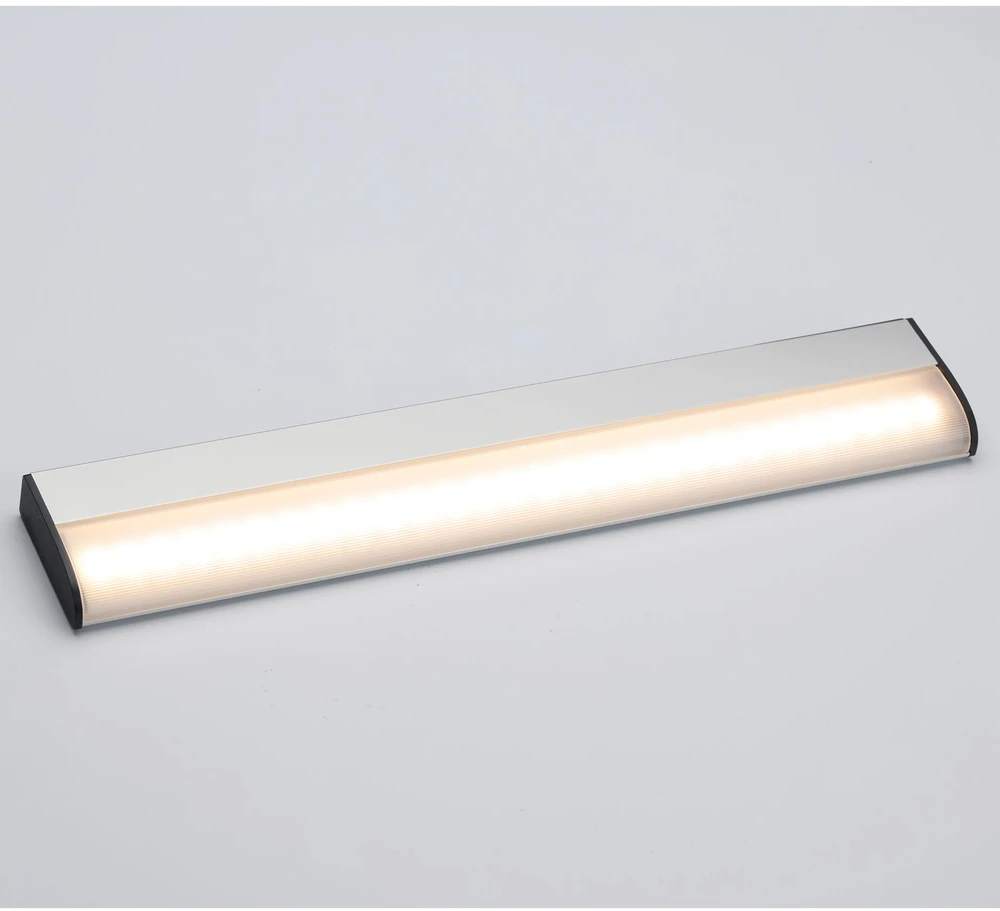 Lubinis šviestuvas 1,2W LED spintelės šviestuvas su IR davikliu ZAK, sidabro sp., dimeriuojamas