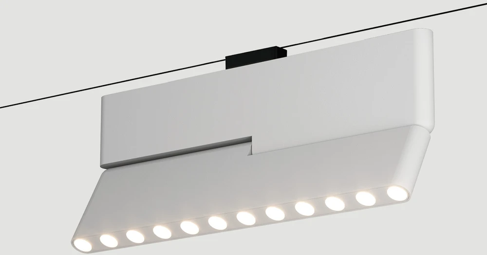 12W LED šviestuvas į magnetinę sistemą ZAMBELIS MAGNETIC 3MM, baltas, 3000K, dimeriuojamas, 25120