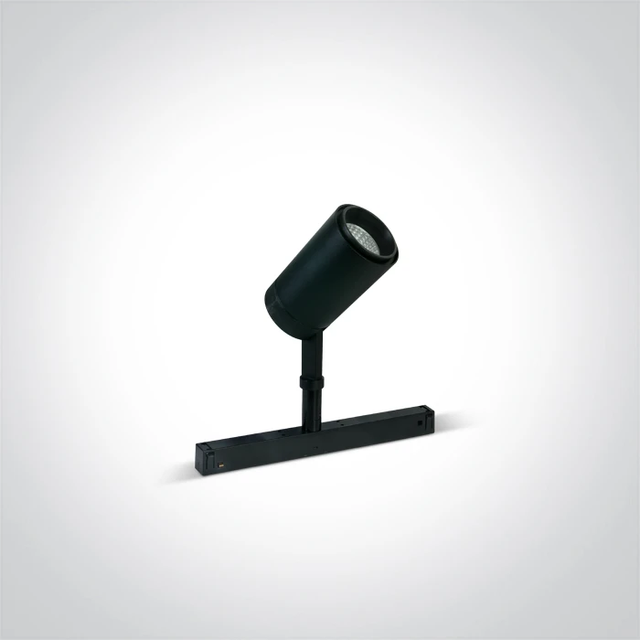 12W LED šviestuvas į magnetines sistemas MINI/MIDI/MAXI/P&P, juodas, 3000/4000K, 48V, 15°, DALI, 42114AL/B/V