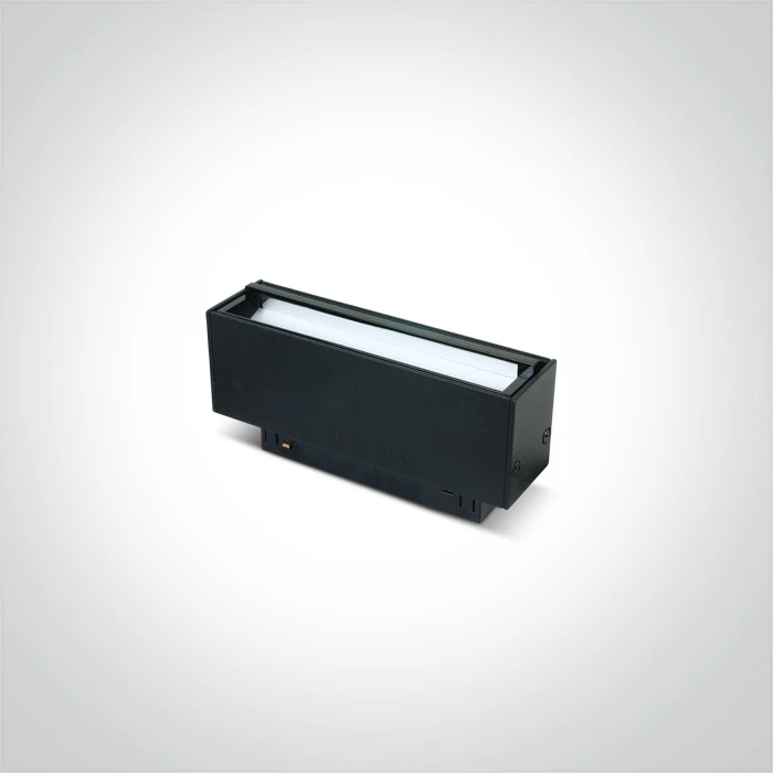 12W linijinis šviestuvas į magnetines sistemas ONELIGHT MAXI, juodas, 3000K, 42120B/B/W