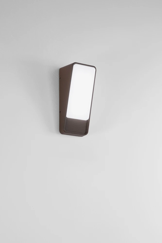 13,9W LED lauko sieninis šviestuvas COUPE, bronzos sp., IP65