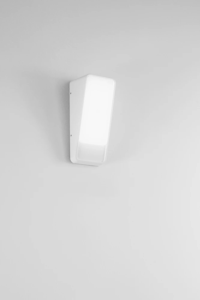13,9W LED lauko sieninis šviestuvas COUPE, baltas, IP65