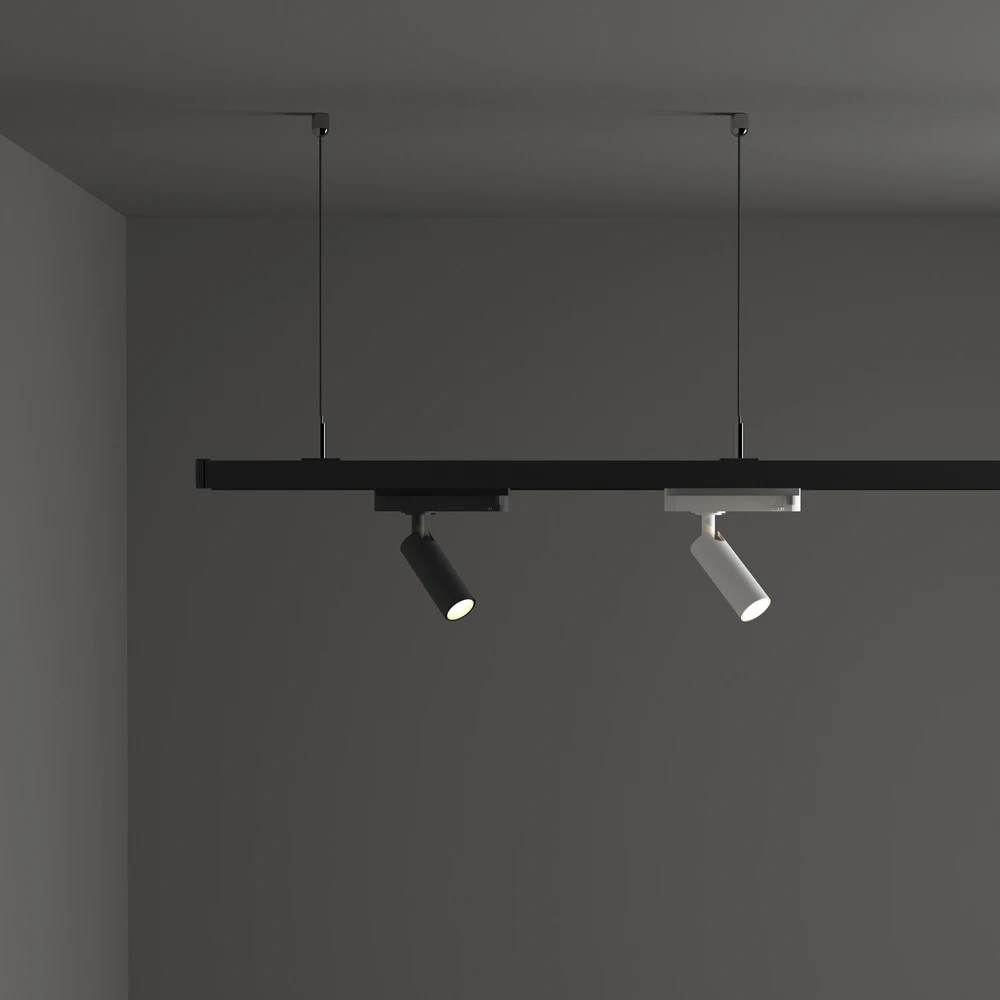 13W LED akcentinis šviestuvas į 3 fazių bėgelį PLAY, baltas, 3000K, reguliuojamas, 364704