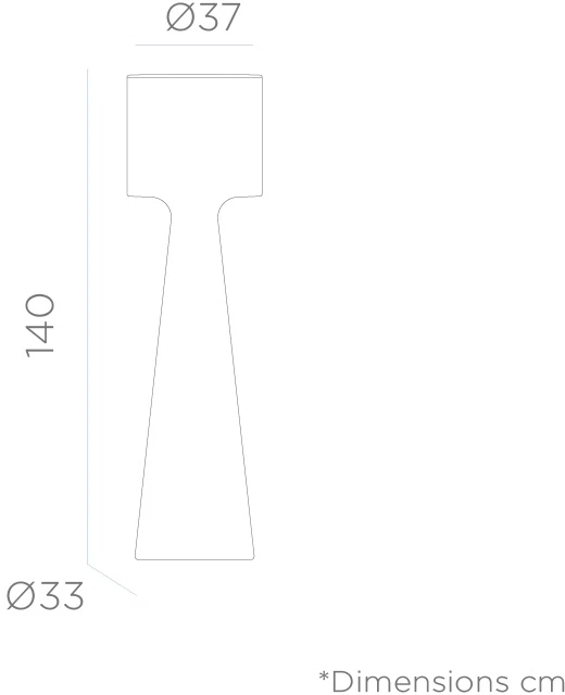 1,3W LED įkraunamas šviestuvas GRACE 140, baltas, 6000K/RGB, IP54, su USB jungtimi, dimeriuojamas