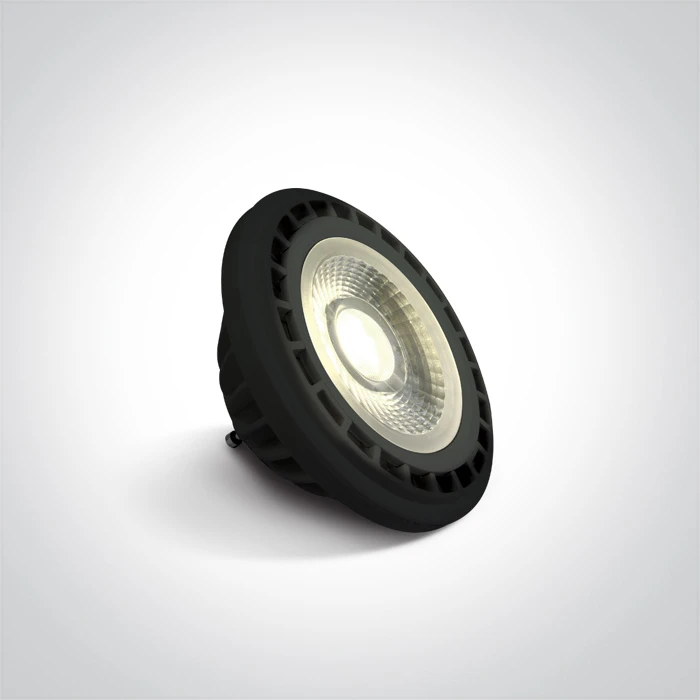13W LED lemputė, GU10, juoda, 4000K, 7315GB/C/45
