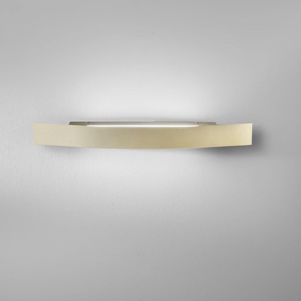 13W LED sieninis šviestuvas SPOILER, aukso sp., CCT