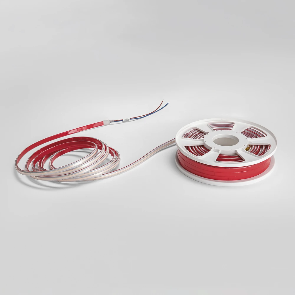 13W/m COB LED juosta, 260LED/m, 6500K, IP65, 220V, 20m ritė