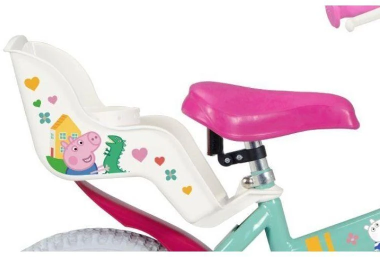 Toimsa Vaikiškas Dviratis - Peppa Pig 14" Žalias