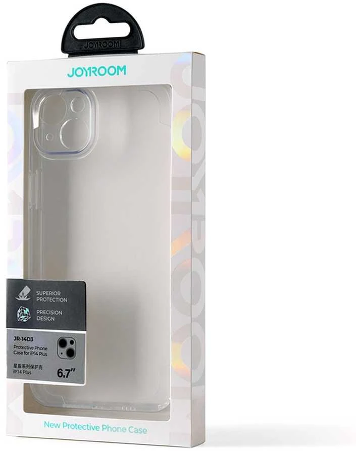 Joyroom JR-14D3 skaidrus dėklas, skirtas iPhone 14 Plus
