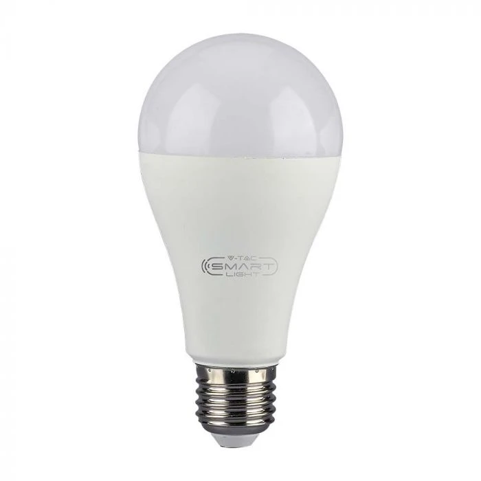 14W LED lemputė, E27, suderinama su AMAZON ALEXA ir GOOGLE HOME, 2700-6500K/RGB