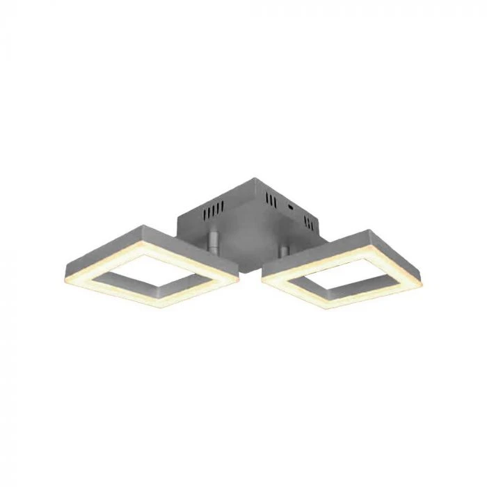 Lubinis šviestuvas V-tac 14W LED paviršinis šviestuvas, pilkas, 3000K