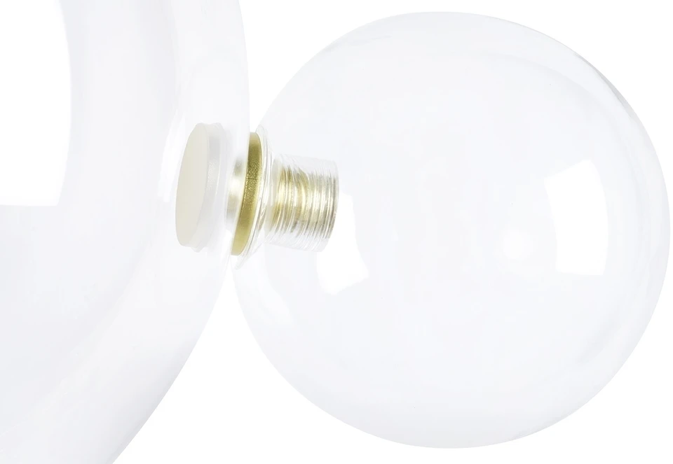 14W LED sieninis šviestuvas CAPRI WALL 6, aukso sp., 3000K