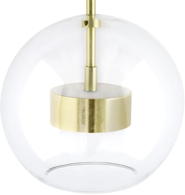 14W LED sieninis šviestuvas CAPRI WALL, aukso sp., 3000K