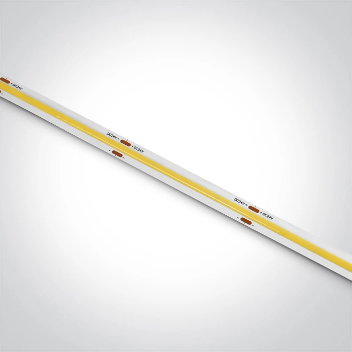 14W/m lanksti COB LED juosta, 2700K, IP20, karpoma kas 6,25cm, 5m ritė, 7846/EW