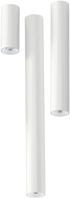 Lubinis šviestuvas 14W paviršinis šviestuvas INTO R100 LED NT, baltas, 3000K, DALI