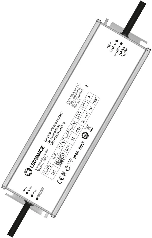Ledvance 150W LED maitinimo šaltinis OUTDOOR PERFORMANCE -150/220-240/24/P