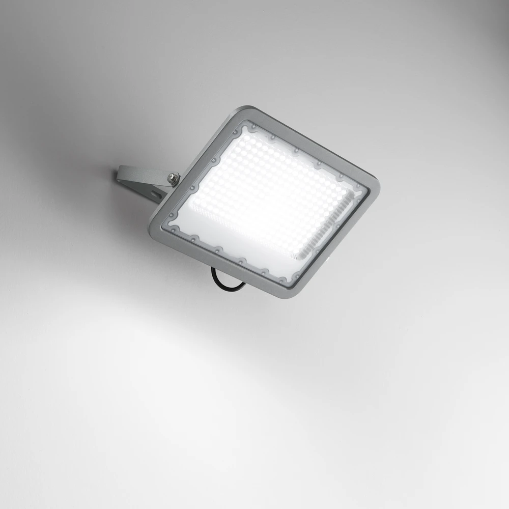 150W LED prožektorius ATHOS, pilkas, 4000K, IP65
