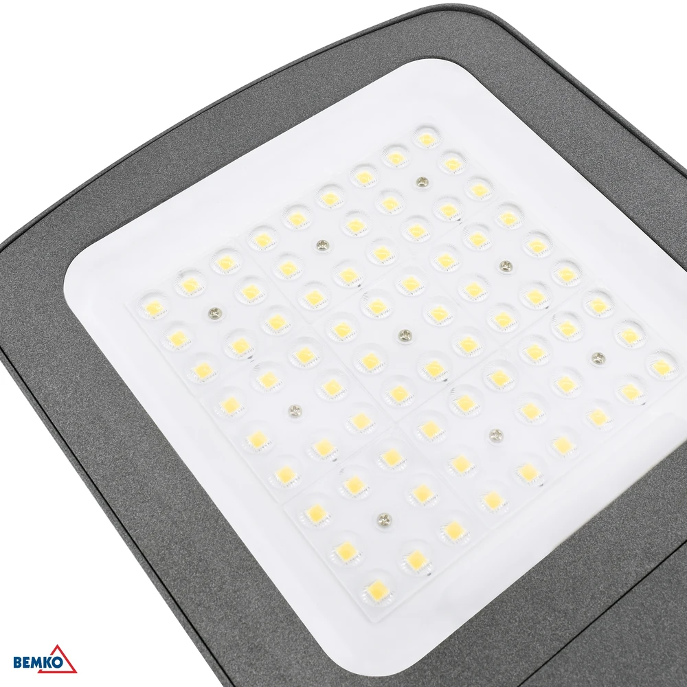 Luxmena 150W LED prožektorius CAMPUS, pilkas, 4000K, IP66