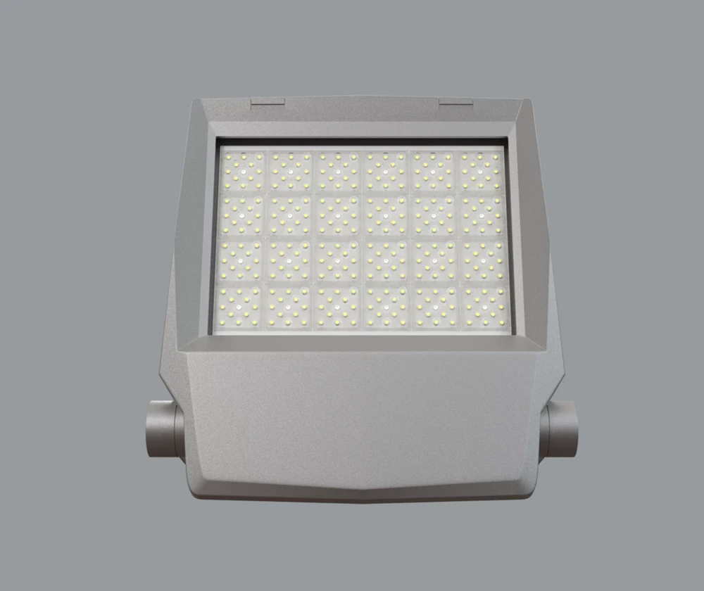 150W LED prožektorius NUMANCIA M, tamsiai pilkas, 4000K, IP66