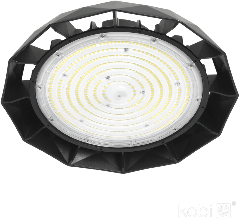 150W LED UFO šviestuvas ANICA, juodas, 4000K, IP65, DALI