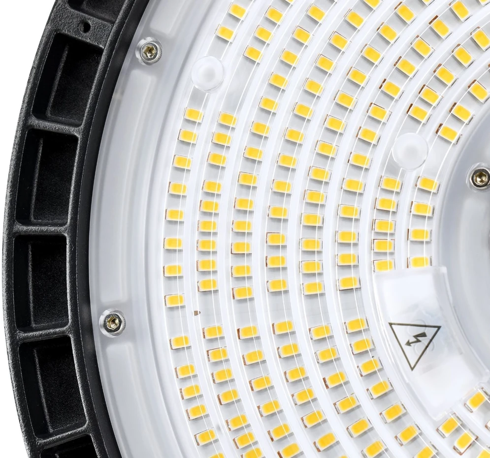 Bemko 150W LED UFO šviestuvas PARIT, juodas, 4000K, IP65, DALI