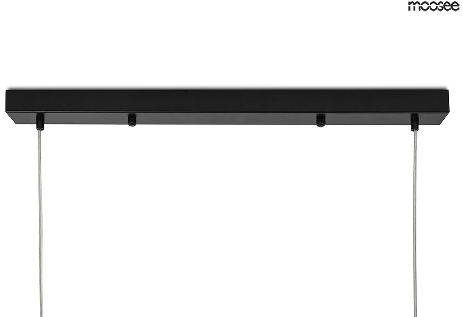 15W LED + 10xG9 pakabinamas šviestuvas ALURE LINE 120, juodas, 3000K, lemputės parduodamos atskirai