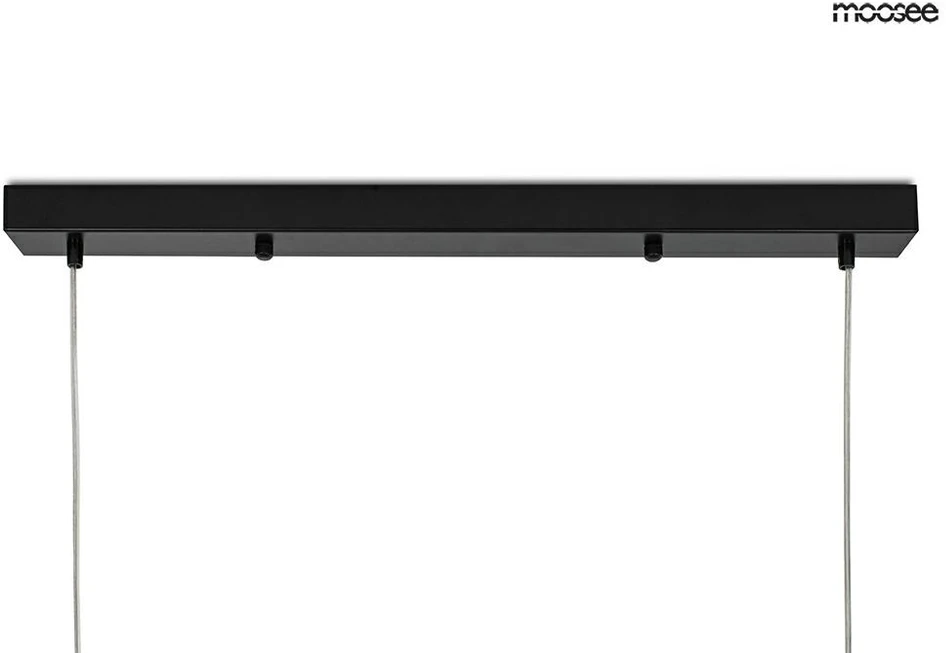 15W LED + 7xG9 pakabinamas šviestuvas ALURE LINE 90, juodas, 3000K, lemputės parduodamos atskirai